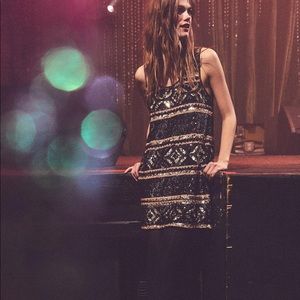 Free People Sequin Tank Dress